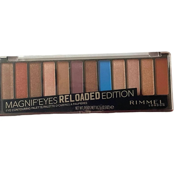 New Rimmel London Magnif'eyes Reloaded Edition Eye Contouring Palette Shade 012 - Picture 1 of 3
